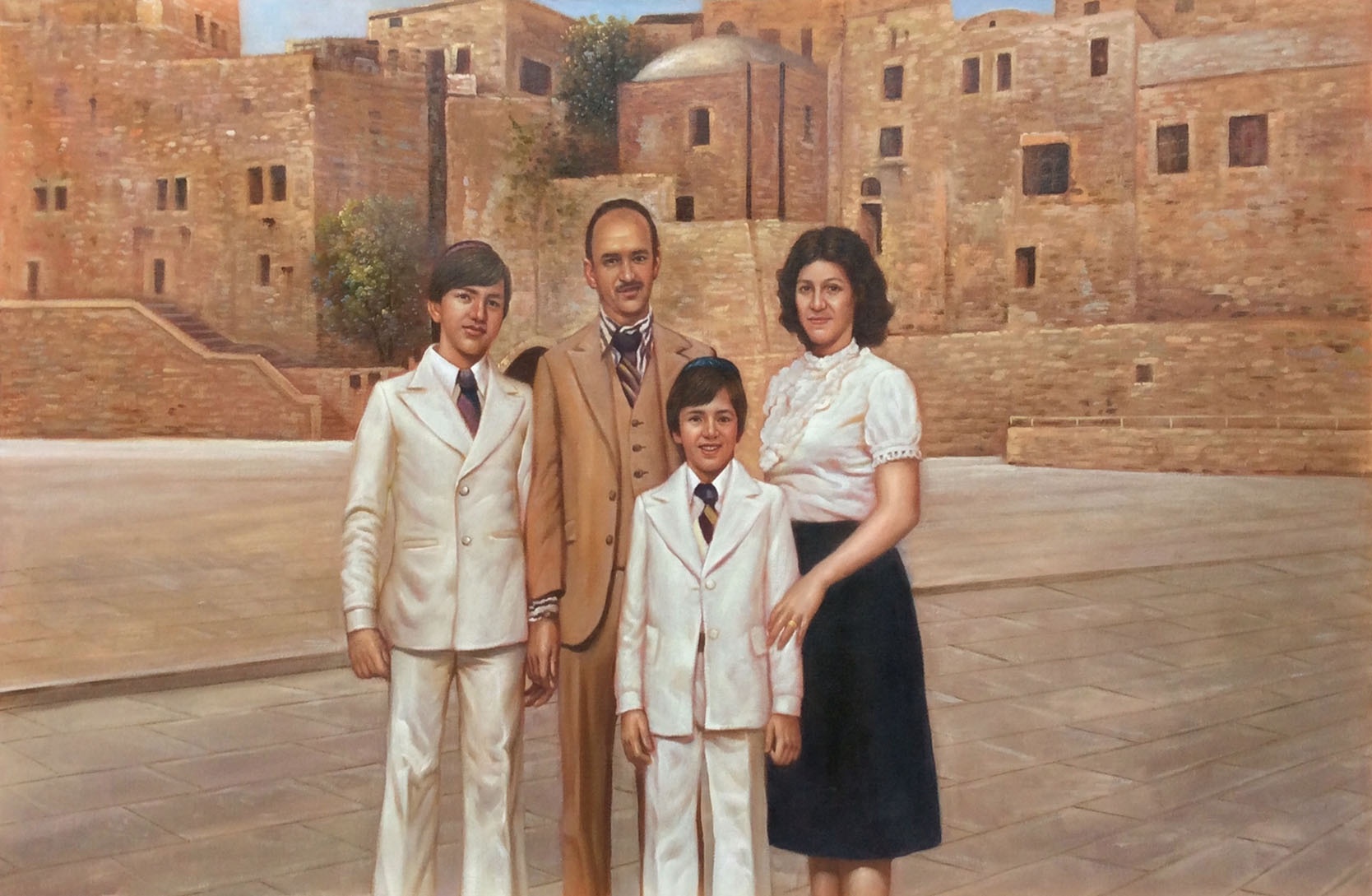 paintru-custom-oil-vintage-family-painting
